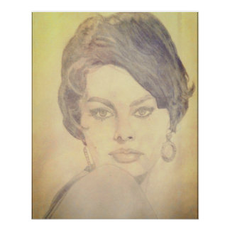 Póster Poster de Sophia Loren