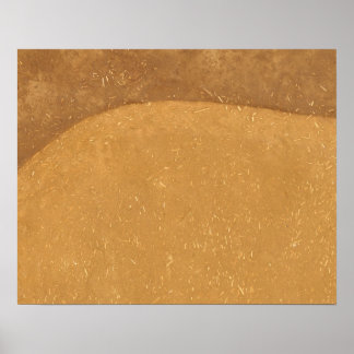 Poster Pôster de Textura de Parede de Lama Abstrata