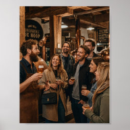 Poster Pôster de Tour pela Cervejaria Aconchegante e Riso