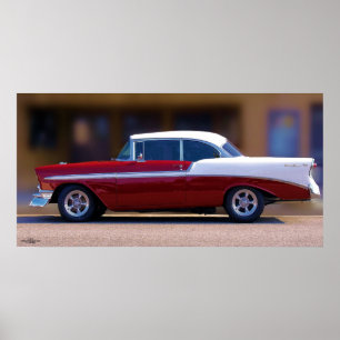 PÓSTER 'POSTER DO BEL AIR DE 56 CHEVY