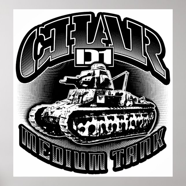 Poster Poster do carro D1 (Frente)