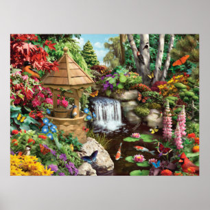 Poster "Poster do jardim secreto" de Alan Giana