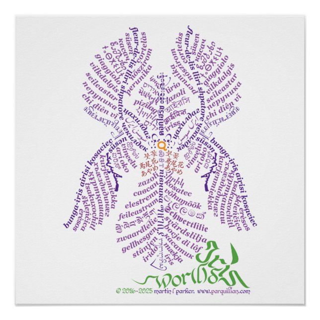 Póster Poster do Mundo Iris (Frente)