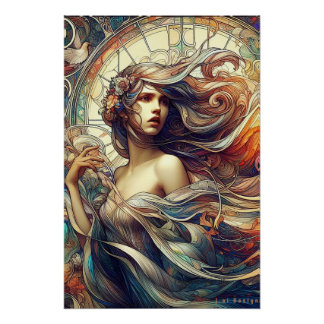 Póster Poster do pêndulo automático