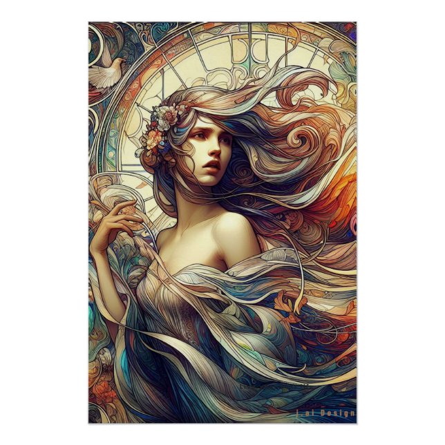 Póster Poster do pêndulo automático (Frente)