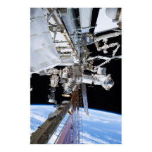 Pôster do Truss de Estibordo da Estação Espacial I