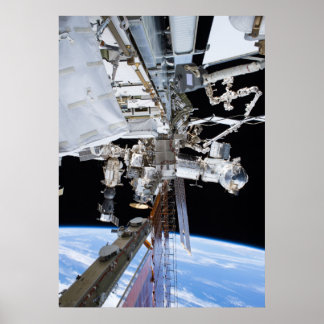 Poster Pôster do Truss de Estibordo da Estação Espacial I