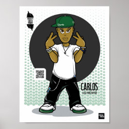 Poster Pôster do Urban City High Carlos a.k.a. Yung Ruffi