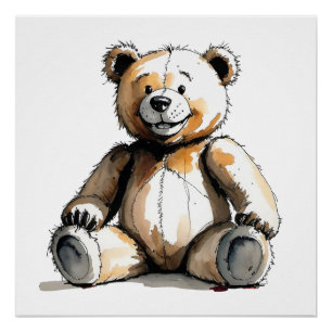 Póster Poster do Urso de Teddy