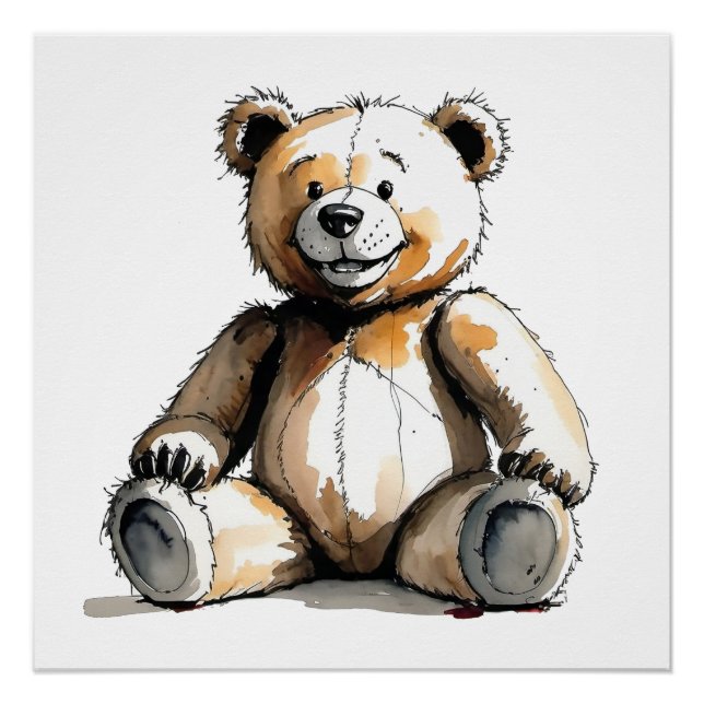 Póster Poster do Urso de Teddy (Frente)