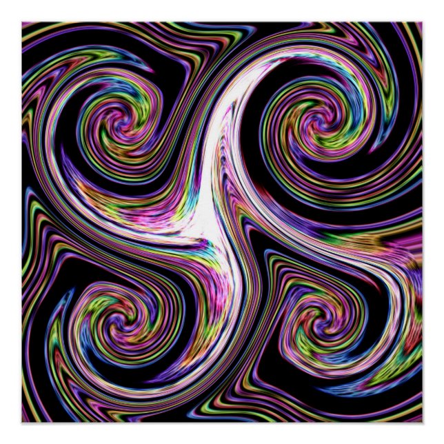 Póster Poster do Zoom de Raios (Frente)