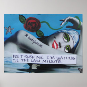 PÓSTER POSTER-DON'T APRESSAM-ME