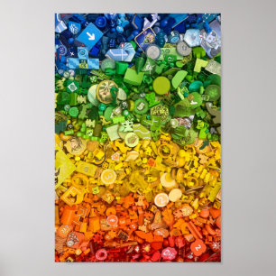 Poster Pôster: Espectro de cores dos jogos de conselho