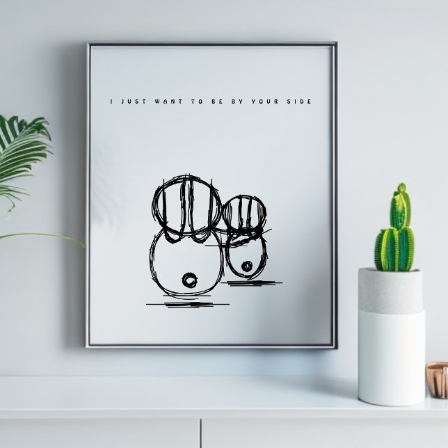 Poster Pôster | Eu Só Quero Estar Do Seu Lado (Criador carregado)