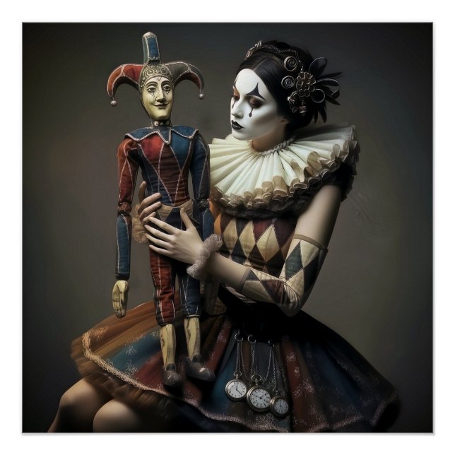 Póster poster fantasy illustration  (Frente)