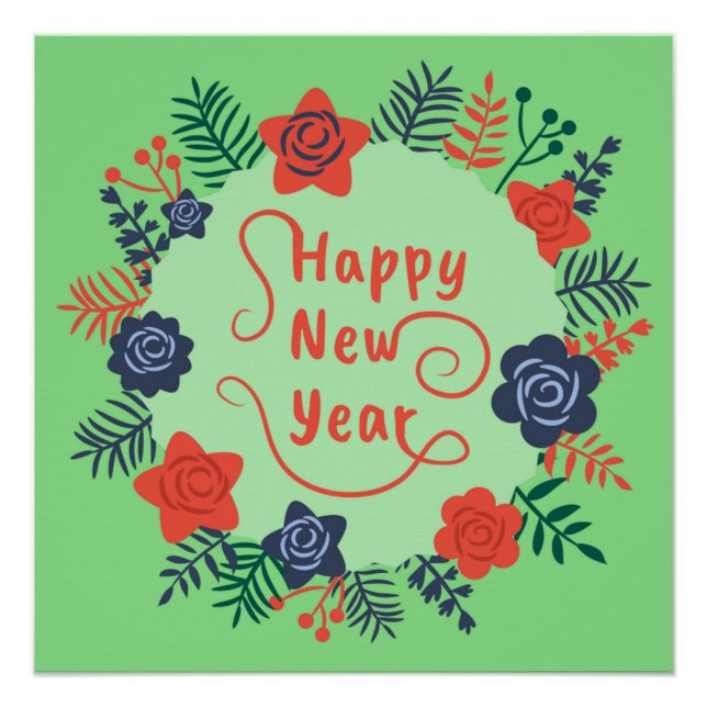 Póster POSTER feliz ano novo (Frente)