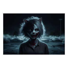 Póster Poster Femme Chat 02