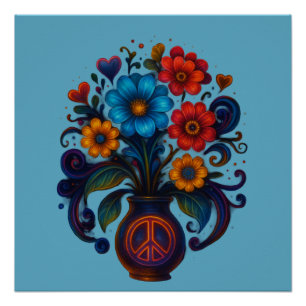 PÓSTER PÔSTER FLORES