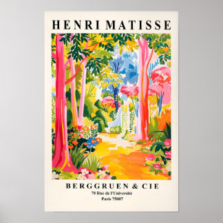 Poster Pôster Floresta Tropical Estilo Matisse, Maximal R