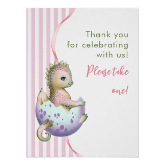 Póster Poster for Baby Shower.