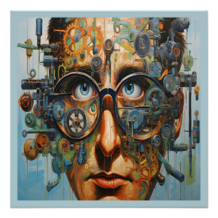 Póster Poster futurística