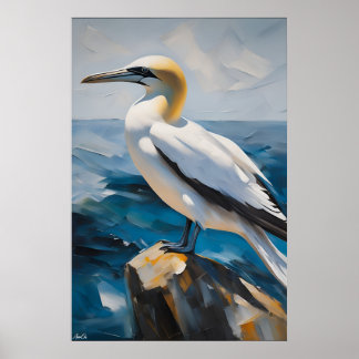 Poster Pôster | Gannet | Estilo de pintura