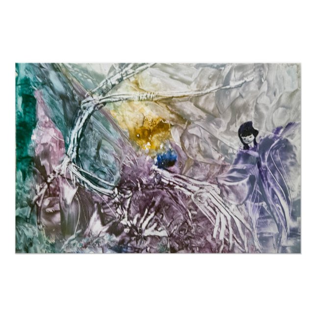 Póster Poster Geisha in Dreamscape (Frente)