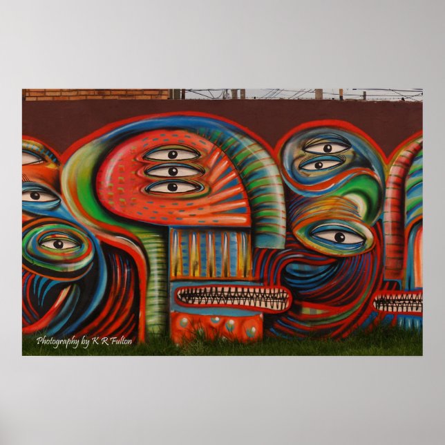 Póster Poster: Grafite sim (Frente)