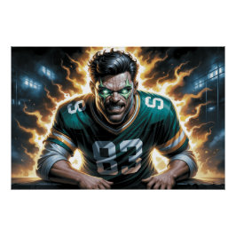 Póster Poster Green Bay Packers 12
