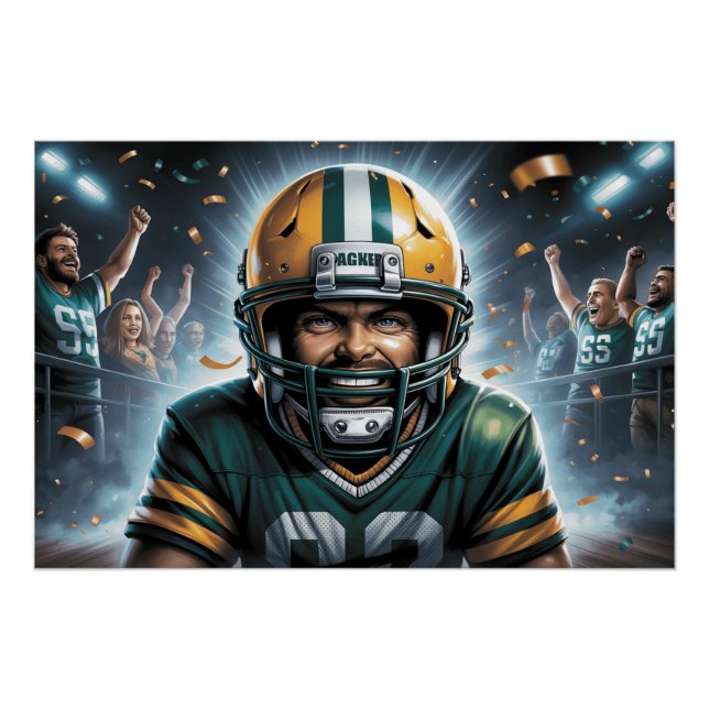 Póster Poster Green Bay Packers 14 (Frente)