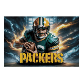 Póster Poster Green Bay Packers 17