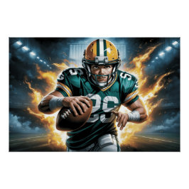 Póster Poster Green Bay Packers 18
