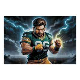 Póster Poster Green Bay Packers 6