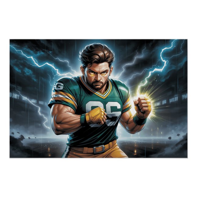 Póster Poster Green Bay Packers 6 (Frente)