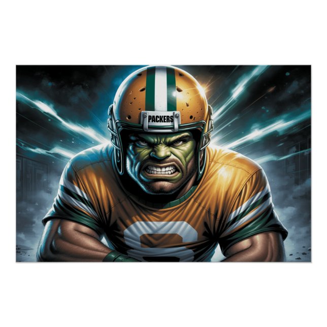 Póster Poster Green Bay Packers 7 (Frente)