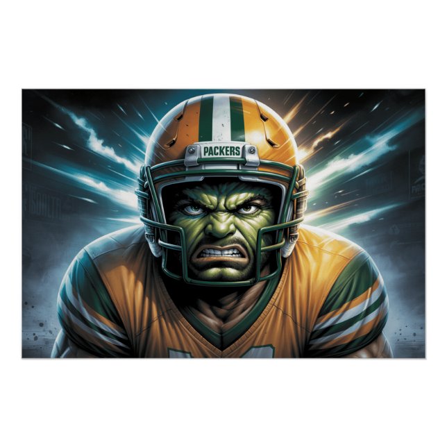 Póster Poster Green Bay Packers 8 (Frente)