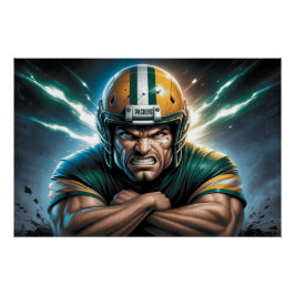 Póster Poster Green Bay Packers 9