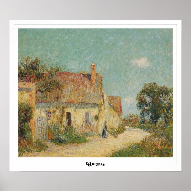 Poster Pôster Gustave Loiseau Zedign Art #361 (Frente)