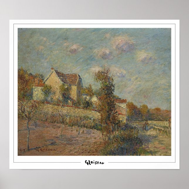 Poster Pôster Gustave Loiseau Zedign Art #362 (Frente)