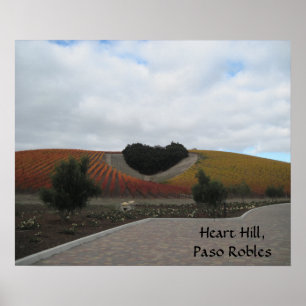 Póster Poster: Heart Hill, Paso Robles, no outono