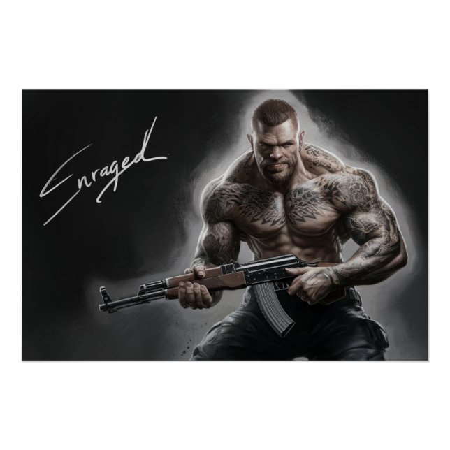 Póster Poster Homme Enraged 02 (Frente)