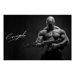 Póster Poster Homme Enraged 06