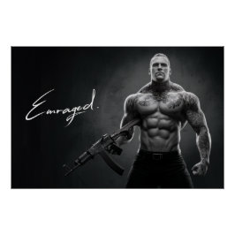 Póster Poster Homme Enraged 07