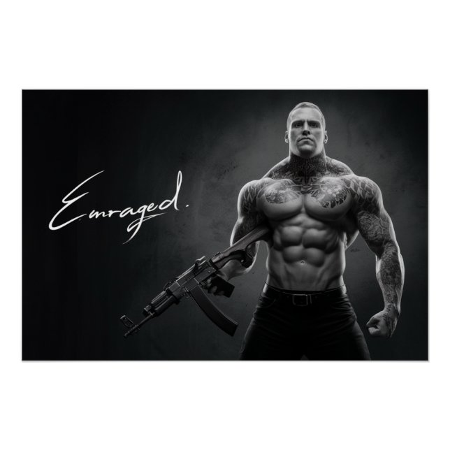 Póster Poster Homme Enraged 07 (Frente)