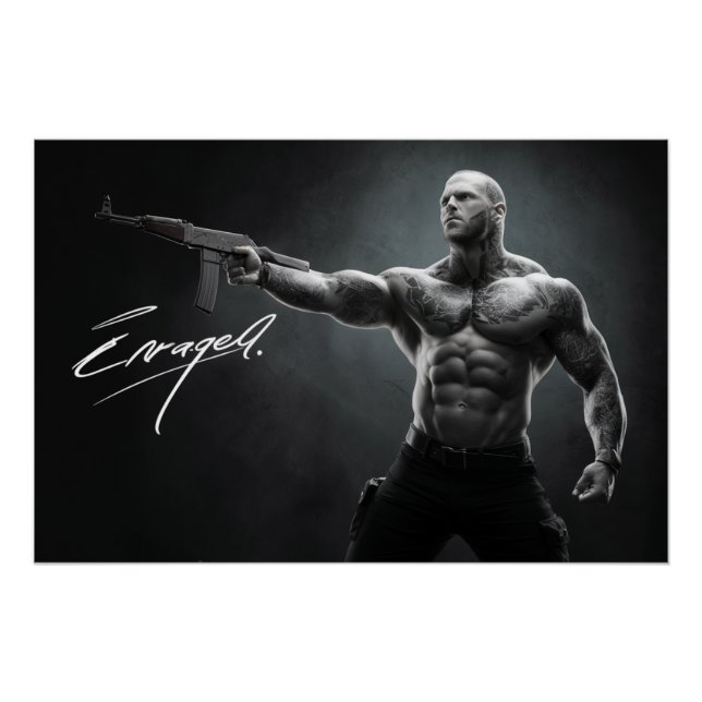 Póster Poster Homme Enraged 09 (Frente)