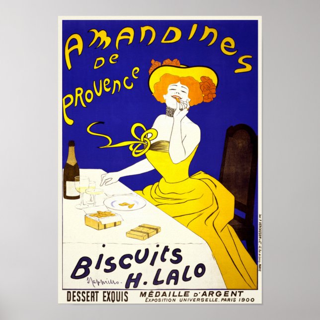 Poster Poster/Impressão: Amandinhas de Provença por Cappi (Frente)