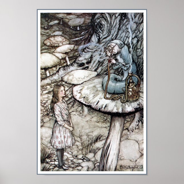 Póster Poster/Impressão: Conselhos de uma lagarta (Frente)