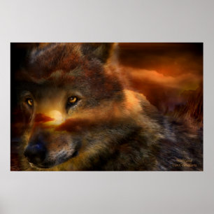 Poster Poster/impressão da arte de WolfLand