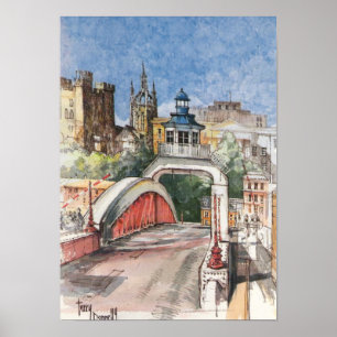 Póster Poster/impressão da ponte de balanço