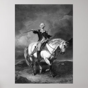 Poster Poster/impressão da saudação de George Washingt